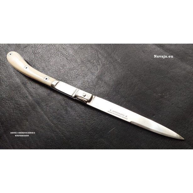 French Apache de Paris gentilomme style gentlemans walrus handle knife French Apache de Paris gentilomme style gentlemans walrus handle knife