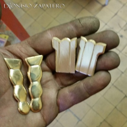 Brass moldings for navaja