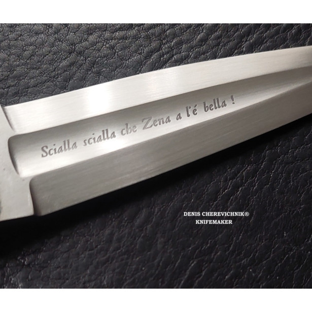 Genoese "coltello genovese" or "coltello alla genovese" folding knife Genoese "coltello genovese" or "coltello alla genovese" folding knife