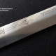 Large Sicilian historical folding engraved dueling stiletto knife